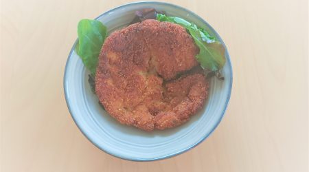 Croquette de chou-fleur BIO au parmesan, sauce tomatée